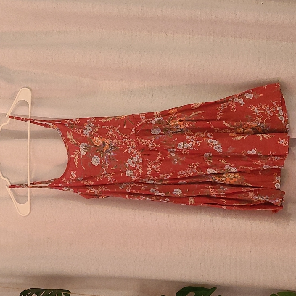 Floral Cotton Fit n Flare dress